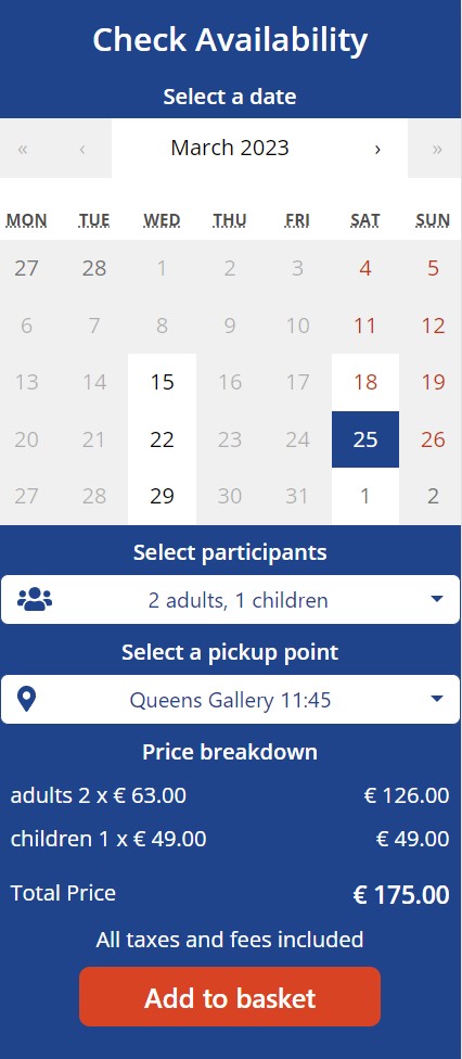 Imagen del proceso de reserva